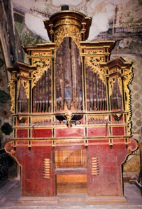 Órgano de Santa María Asunción, Tlacolula, Oaxaca, México