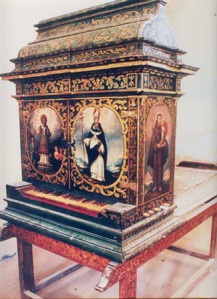 Órgano de Santa María de la Natividad Tamazulapan, Oaxaca, México