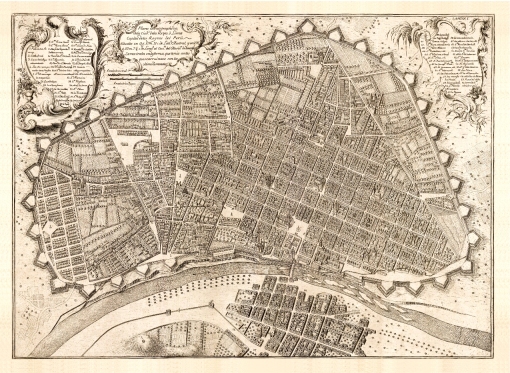 Plano de Lima. Pedro de Nolasco, 1687