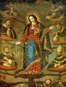 Virgen de la Escalera - fray Pedro Bedón